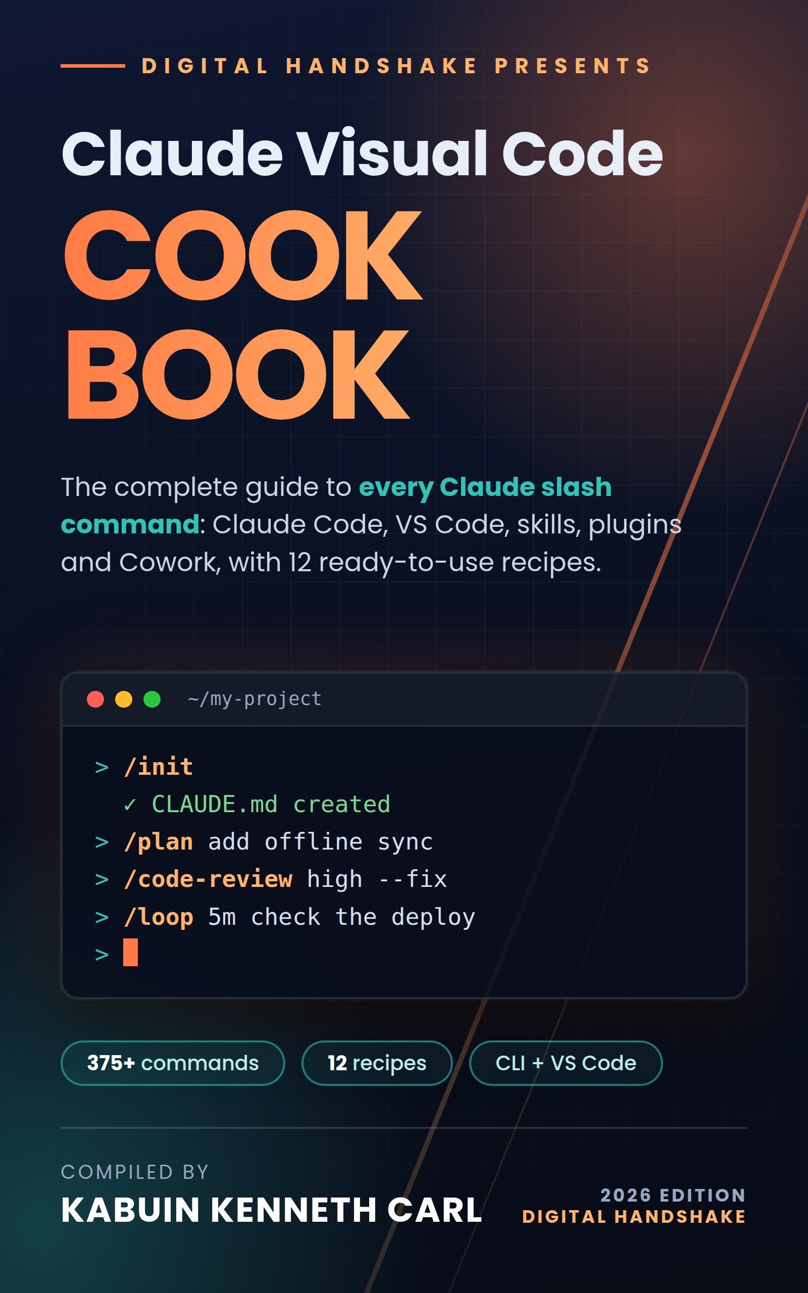 Claude Visual Code Cook Book cover